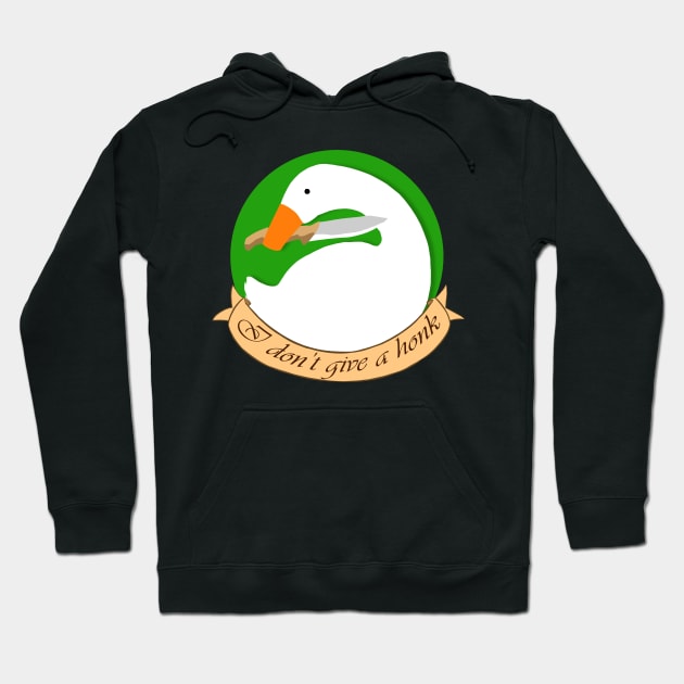 I don't give a honk Hoodie by danigrillo